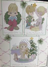 Christmas Favorites PM77 Precious Moments Cross Stitch Book ...