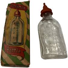 Doll's Milk Bottle in Original Packaging. For Sale at Ruby Lane