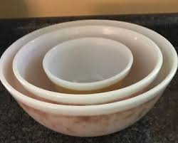 VTG PYREX PRIMARY COLORS NESTING MIXING BOWLS ...