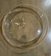 Pyrex 210 - 10" Clear Glass Pie Pan with Flat Rim USA + Xtra ...