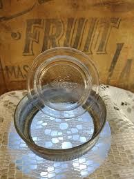 One Vintage REGULAR or STANDARD Mouth Kerr Glass Lid Insert Rustic Zinc Band Regular Mouth Canning Jars May Have LINES in Glass Lid Only - Etsy