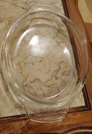 Vintage Clear Glass serving Dish with Tab Handles no lid | eBay