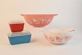Pyrex Gooseberry Cinderella Nesting Bowls +