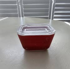 Pyrex Refrigerator Dish - Primary Red (501) - VTG - Etsy