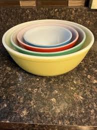 Colored Pyrex Mixing Bowls | eBay