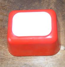 Vintage Pyrex Refrigerator Dish - RED | eBay