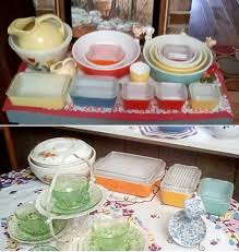 Vintage Pyrex Refrigerator Dishes
