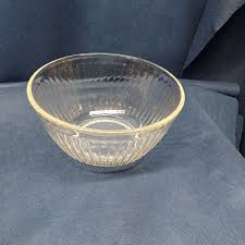 Vintage PYREX 7402-S Clear Ribbed 6 CUP Mixing Bowl EUC USA ...