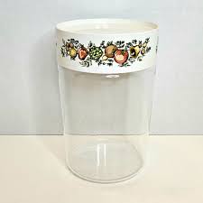 Vintage Pyrex Spice of Life Stackable Store and See Glass ...
