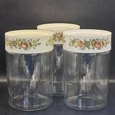 Vintage 70s Set (3) 7.5” PYREX SPICE OF LIFE See N Store ...