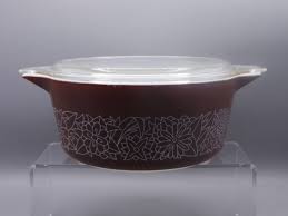 Vintage Kitchenware Casserole, Pyrex, Woodland, 1978 - 1983 ...