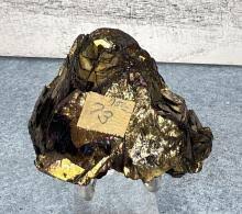 Sold at Auction: Golden Covellite Butte Montana Specimen