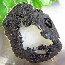 Wrapped Titanium Crystal Agate Druzy Quartz Geode Stone ...