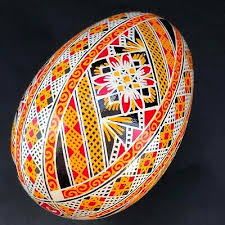 Real Ukrainian Pysanky Goose Pysanka Hand made Hutsul Easter Egg | eBay