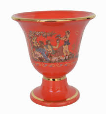 Pythagoras cup Pythagorean cup of justice Dionysus red | eBay