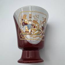 Pythagoras Cup Pythagorean Cup 24k Gold Hand Made Greece Lesson In Moderation | eBay