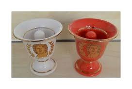 Pythagoras cup Alexander The Great two quality cups white red | eBay