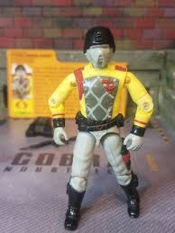 GI JOE ~ 1989 COBRA PYTHON CRIMSON GUARD PATROL~ HIGH GRADE ...