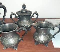 Standard Silver Co Toronto Special Hard Metal Teapot 4 Piece ...
