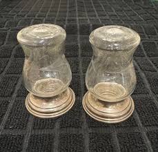 Antique / Vintage Set of .925 Sterling Silver Salt N Pepper ...
