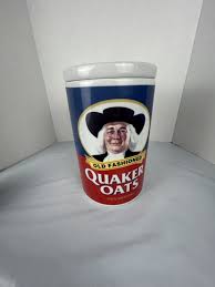 Vintage 1997 QUAKER OATS Ceramic Cookie Jar 120TH Anniversary Limited Edition | eBay