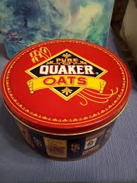 Vintage 1983 Limited Edition Quaker Oats Collector Tin Round ...