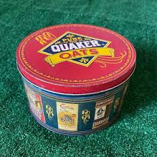 Pure Quaker Oats Limited Edition 1983 Vintage Tin Can ...