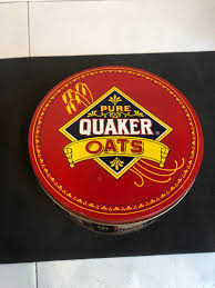 Pure Quaker Oats 1983 Limited Edition Tin (Famous Oatmeal ...
