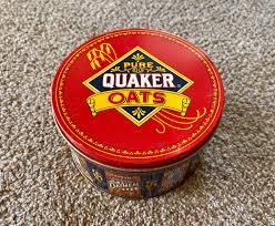Vintage 1983 Quaker Oats Metal Tin - Limited Edition ...