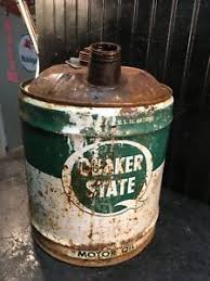 Quaker State 5gal. Oil Can | eBay