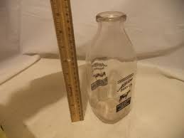 QUART MILK BOTTLE - Allvine Dairy Co. | eBay