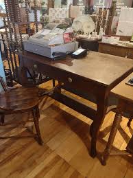 21583 - Quarter Sawn Oak Desk – Antiques, Treasures & Treats