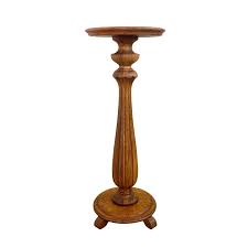 Antique Quarter-Sawn Pedestal / Plant Stand – Goodman's Antiques & Estate Jewelry