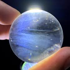 1.83"unique Natural White Water Clear Quartz Crystal Ball/tibetan Himalayan Quartz Sphere/reiki Heal/crystal Sphere/blue Angel's Feathers - Etsy