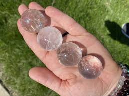 Clear Quartz Sphere - Polished Crystal | New Moon Beginnings