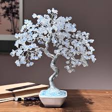 Opal Crystal Tree of Life: Wire Sculpture, Chakra Healing ...