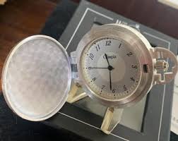 Mechanical Olimpia Pocket Watch Silver Plated Full Hunter ...