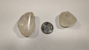 Silver Topaz Facet Rough 2 Crystal Lot 35.4 grams | eBay