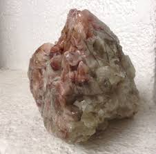 Calcite Chrystal Mineral Specimen Featuring Greens and Reds ...