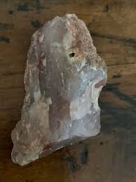 What is the identity of the pink-colored rock found in Oklahoma?
