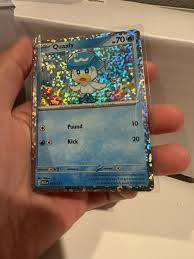 Pokemon TCG Quaxly Foil Holo Card McDonald Exclusive small ...