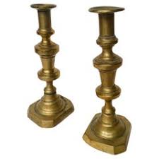 Vintage Brass Palm Tree Candlestick Holders a Pair at 1stDibs | brass palm tree candle holders, vintage palm tree candle holder, palm tree candlesticks