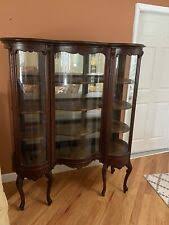 Glass Original Antique China Cabinets 1920-1949 Time Period Manufactured Antique | eBay