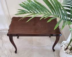 Walnut Side Table, Queen Anne Plant Table, End Table ...