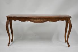 Lot - French Provincial Wood Console Table