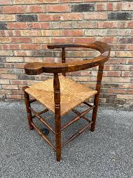 19th Century American Corner Chair | Chairish