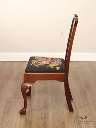 ANTIQUE CHIPPENDALE STYLE MAHOGANY DRAKE FOOT SIDE CHAIR | eBay