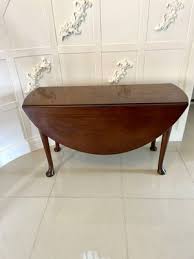 Antique George III Six-Seater Dining Table in Mahogany, 1780 ...