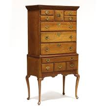 Connecticut Queen Anne Cherry Chest on Stand (Lot 1128 - June Estate AuctionJun 26, 2025, 9:00am)