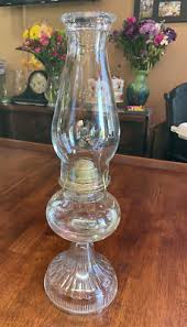 Vintage P&A EAGLE Oil Kerosene Lamp Clear Glass from Waterbury Conn USA 17” | eBay